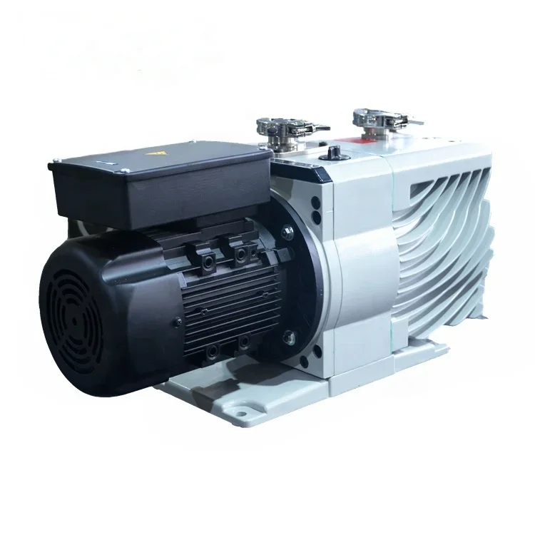 RVP-12 6CFM high pressure air electric oil double stage rotary vane vacuum pump 220V/380V for laboratory