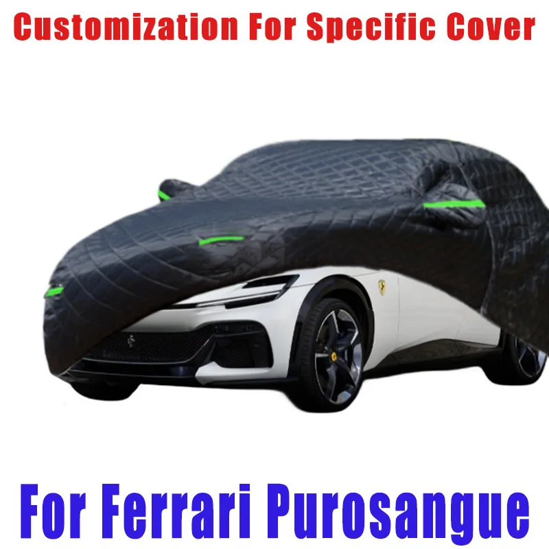 For Ferrari Purosangue Hail prevention cover auto rain protection, scratch protection, paint peeling protection