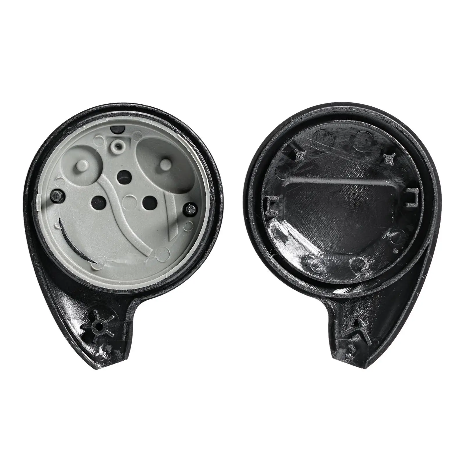 2 Button Pad Universal Plastic Remote Shell Case Replacement Key Cover for Custom Car Fob