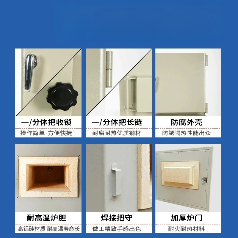 Treatment Electric Furnace Tempering Quenching Furnace High Temperature Box Industrial Resistance Furnace Testing Ash Separator