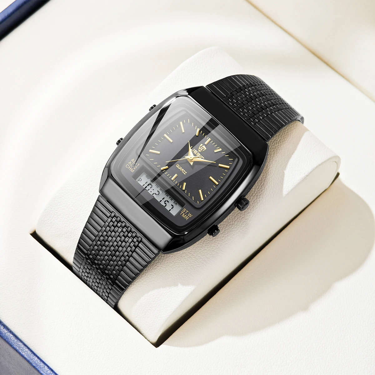 

LIEBIG уличные цифровые кварцевые часы для мужчин и женщин модные повседневные часы с двойным дисплеем спортивные недели 3 бара водонепроницаемые наручные часы