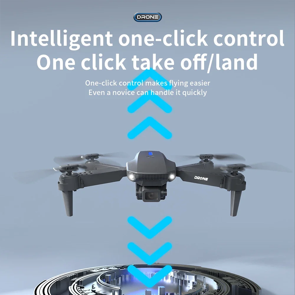 2026 E88 HD 4K RC Drone Foldable Wide Angle Camera Helicopter Quadcopter Aircraft Kids Professional Gift Toy by KBDFA