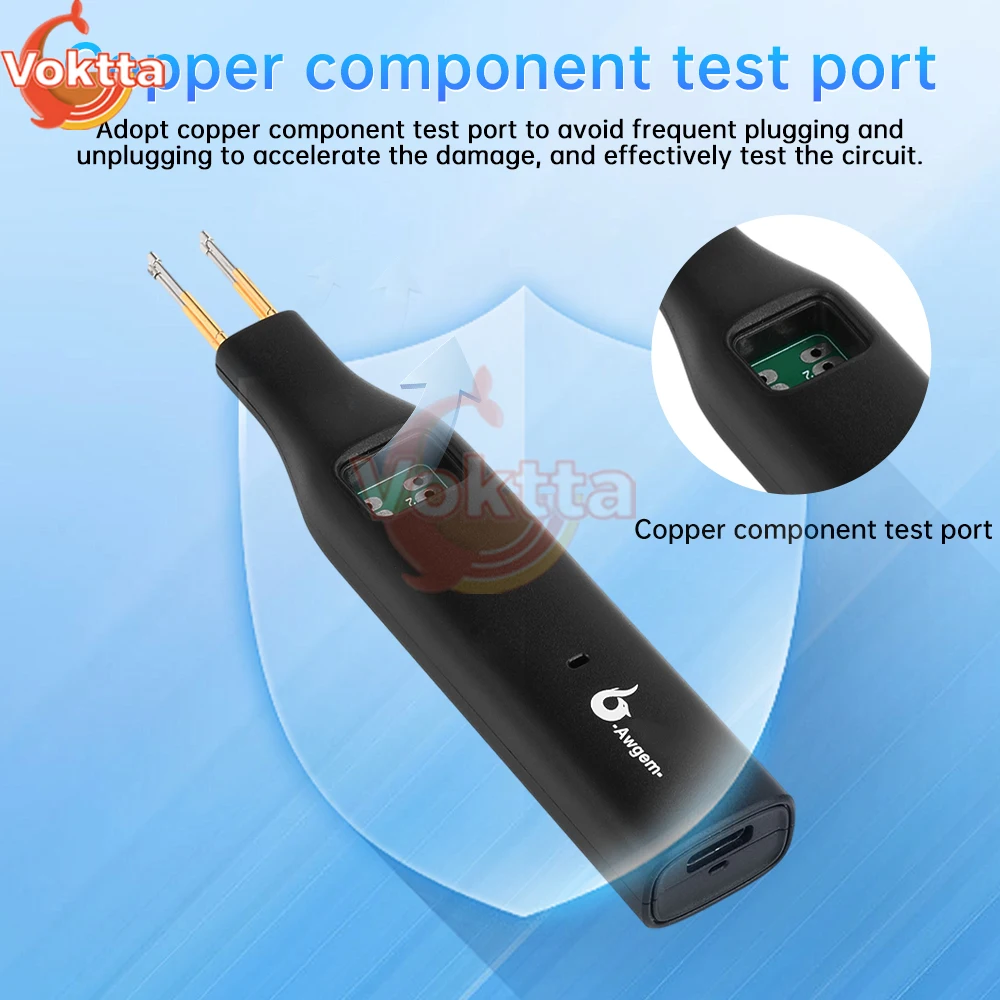 Portable Handheld Optocoupler Tester Optocoupler Test Detection Pen Optocoupler Online Test Module Electronic Repair Tools