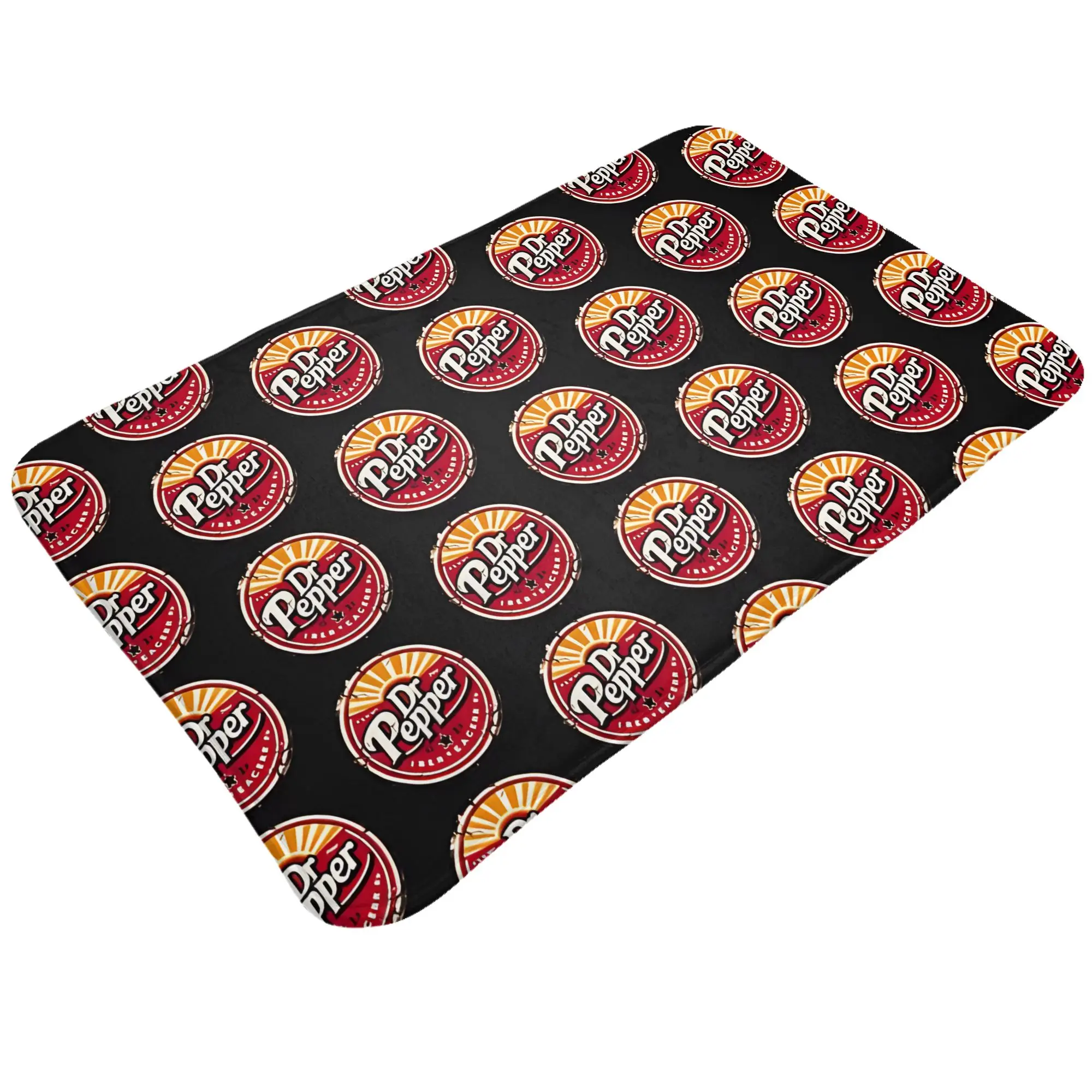 Dr Pepper Vintage Logo Art 1 Decorations Bath Mat Dr.Pepper Doormat Living Room Carpet Outdoor Rug Home Decor