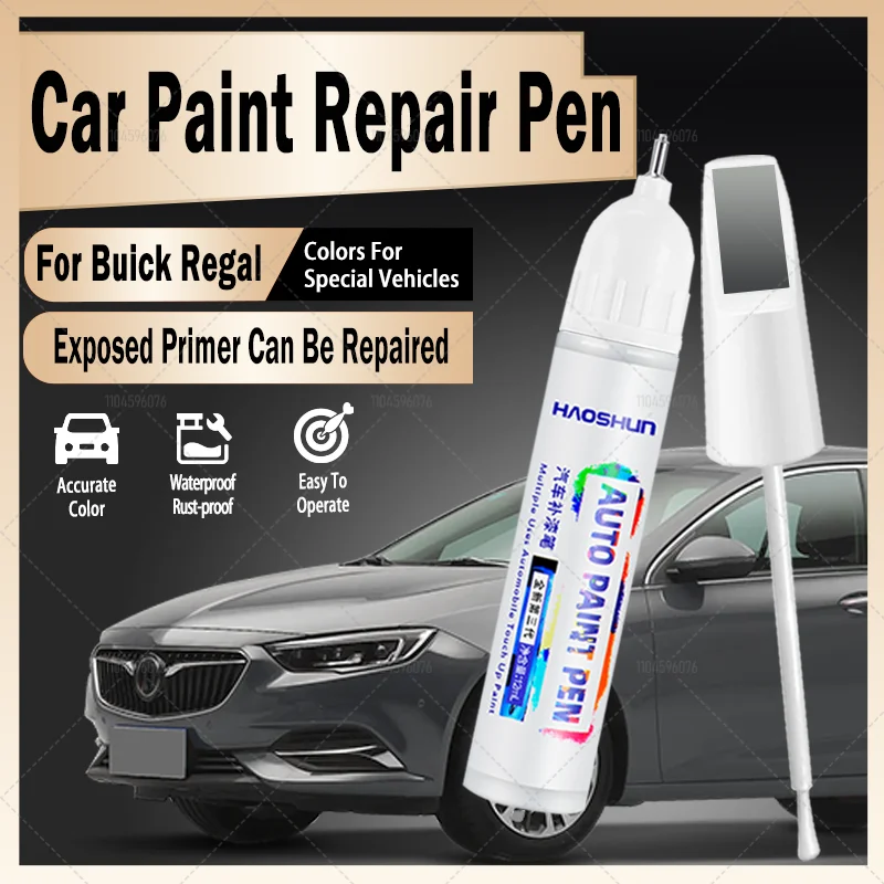 

For Buick Regal 1973-2020 W-body Epsilon II E2XX Paint Repair Pen Touch Up Scratch Remover Auto Accessories Black White Red
