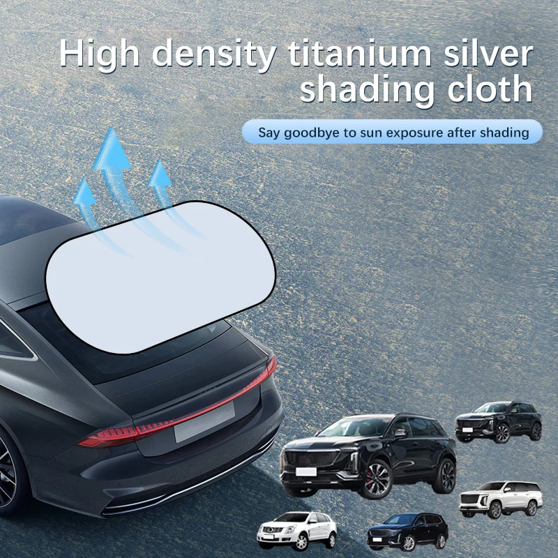 

Car Rear Window Sunshade UV Protection Auto Car Rear Window Visor Sun Visor For Cadillac XT5 XT6 XT4 Escalade IQ Car Accessories