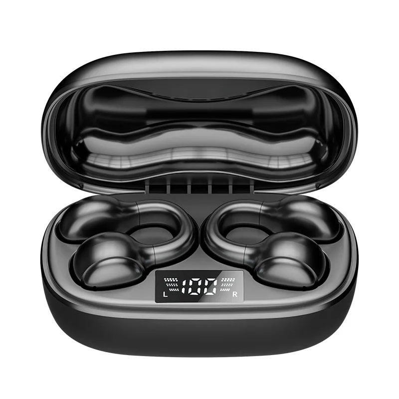 

Wireless ear clip Bluetooth headset Super long battery life noise reduction bone conduction sports headset