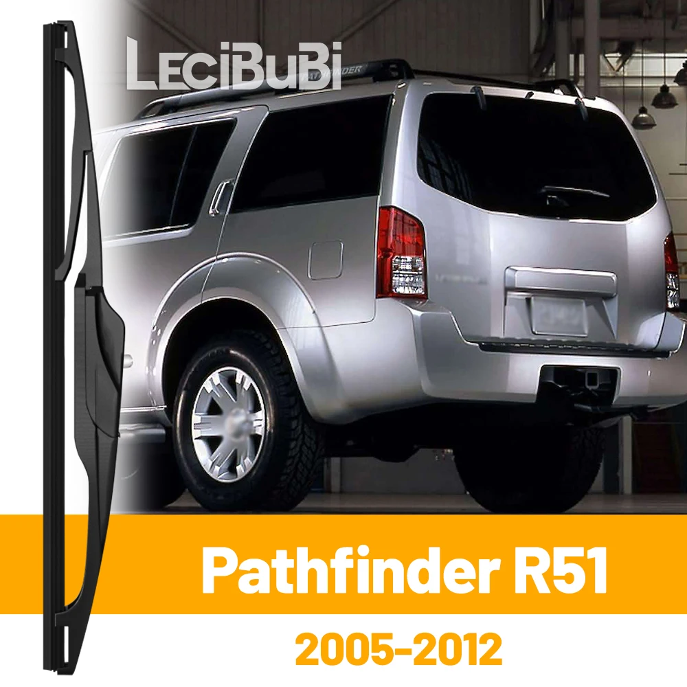 Für Nissan Pathfinder R51 2005-2012 2006 2007 2008 Heckscheibenwischer Kofferraumfenster-Wischerblatt Zubehör