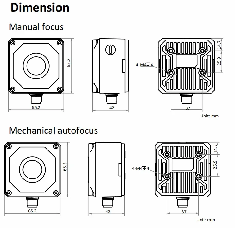 Hikrobot Intralogistics 84 Código/s Escáner fijo de alta velocidad Transportador IP67 Escáner de código de barras de montaje fijo 2D industrial