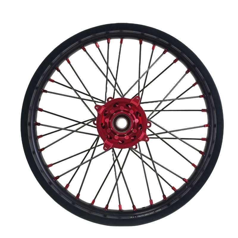 إندورو موتوكروس عجلات دراجة نارية الحافات مجموعة صالح CRF250R CRF450R الألومنيوم CNC محور عجلات مجموعة Supermoto مجموعة عجلات كاملة
