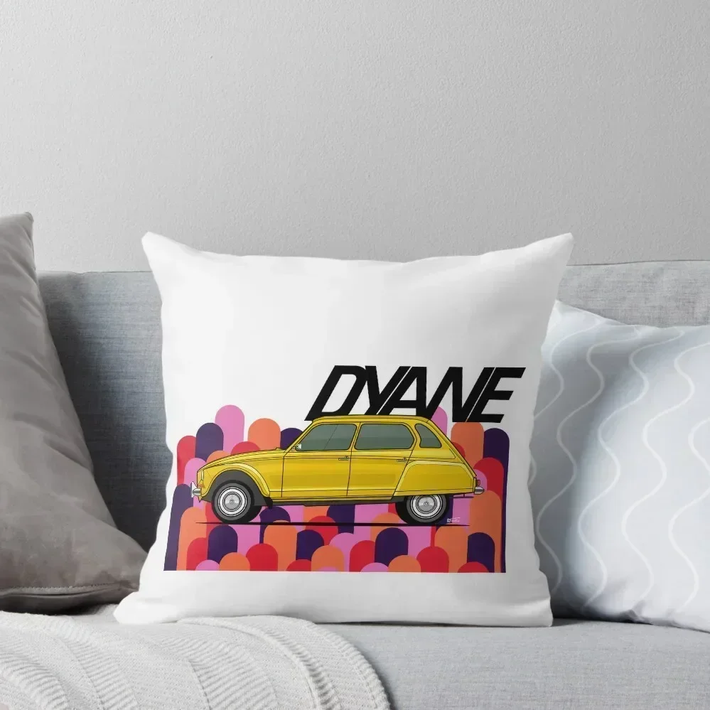 Cit roen Dyane Graphic T-shirt Throw Pillow Decorative pillowcase Decorative Cushions For Living Room pillow