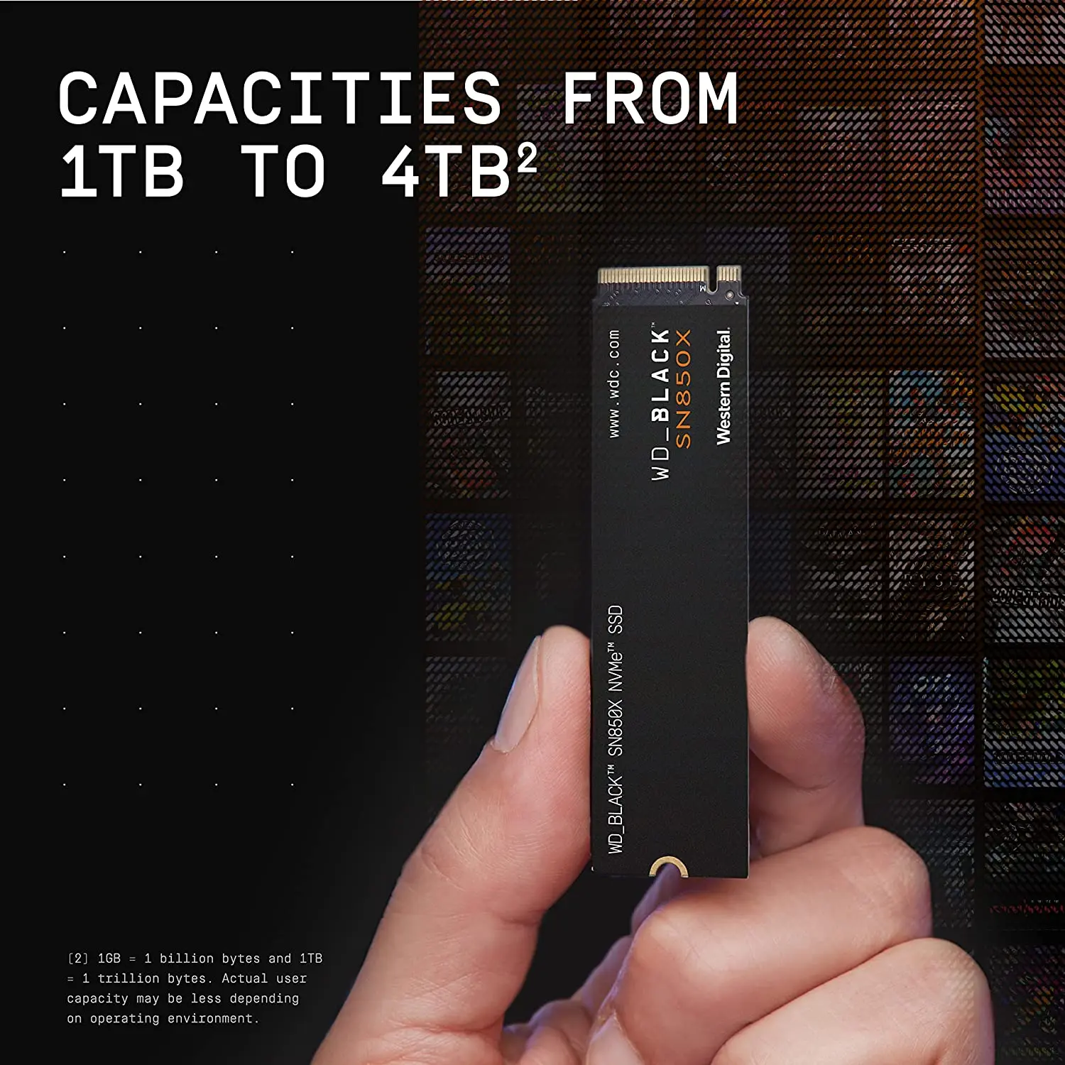 ويسترن ديجيتال SN7100 SN850X WD_BLACK SSD M.2 NVMe PCIe 4.0 قراءة 7250 برميل/الثانية 2280 SSD لأجهزة الكمبيوتر المحمول وأجهزة الكمبيوتر المحمول الصغيرة