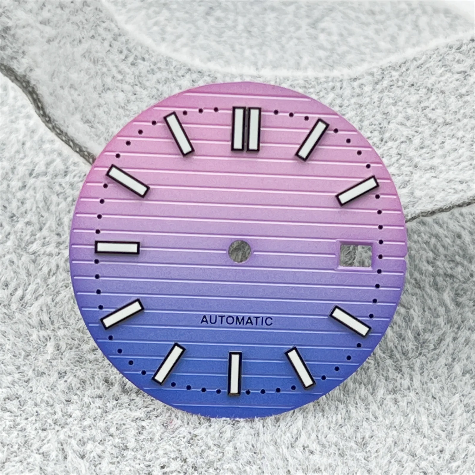 

New NH35 Watch Dial 29.8mm with Green Luminous Gradient Color for NH35 Movement Watches Diy Parts