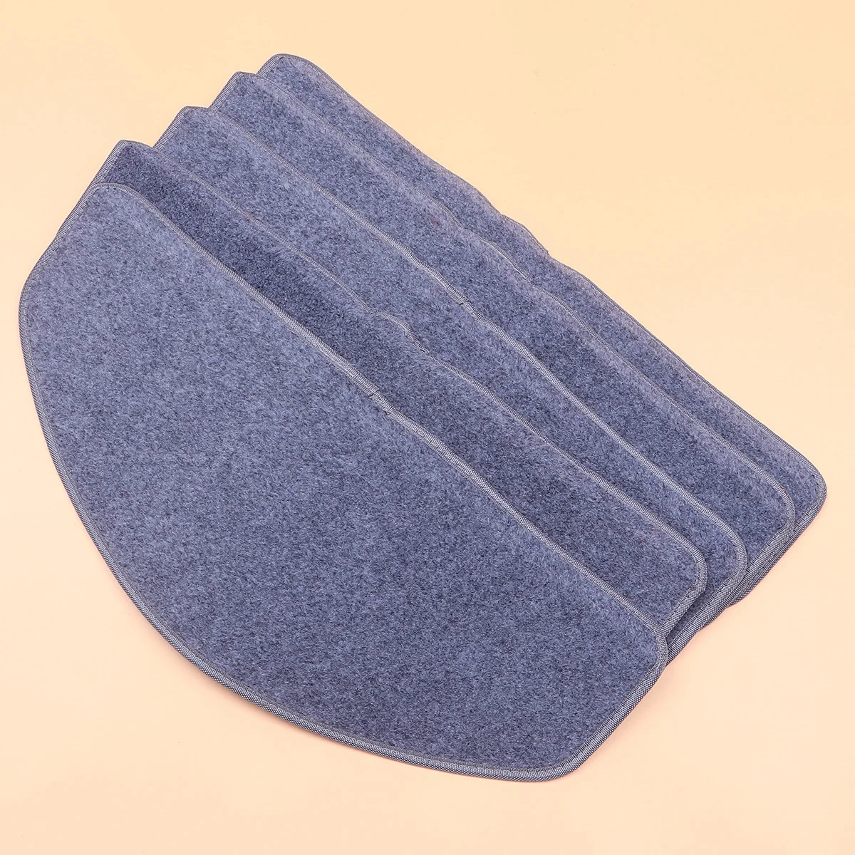 

1Set Anti-Slip Stair Treads Mat Durable Comfortable Non-Slip Stair Carpet Noise Reduction for Home Dormitory Step Carpet