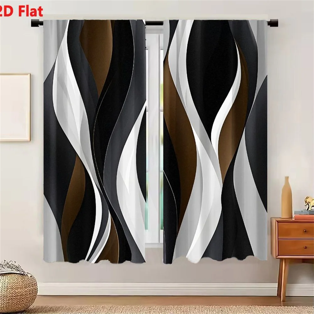 2Pcs Curtains Premium Wireless Bluetooth Headphones With Noise Cancellation And Long Battery Life Window Drapes for Bedroom Room