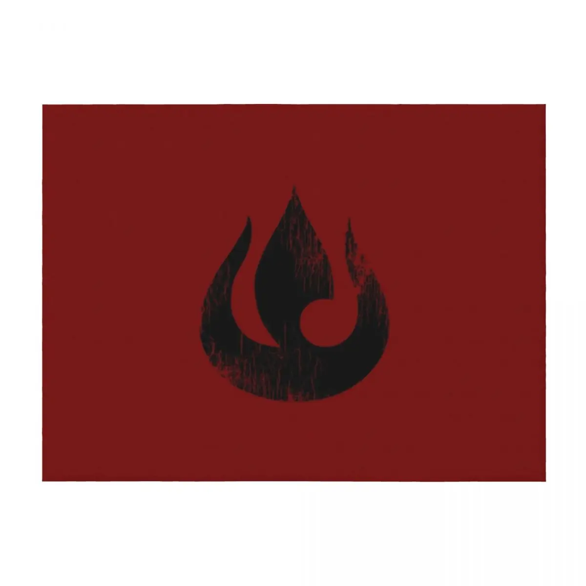 

Fire nation banner Throw Blanket Cute Plaid Giant Sofa Travel Polar Blankets