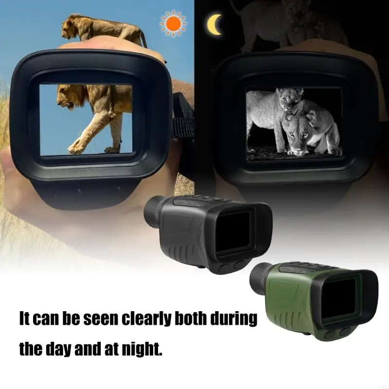 رؤية ليلية بالأشعة تحت الحمراء مسجلات فيديو أحادية العين تلسكوب للسفر لتصوير الحياة البرية ومشاهدة الطيور في الهواء الطلق 24BD