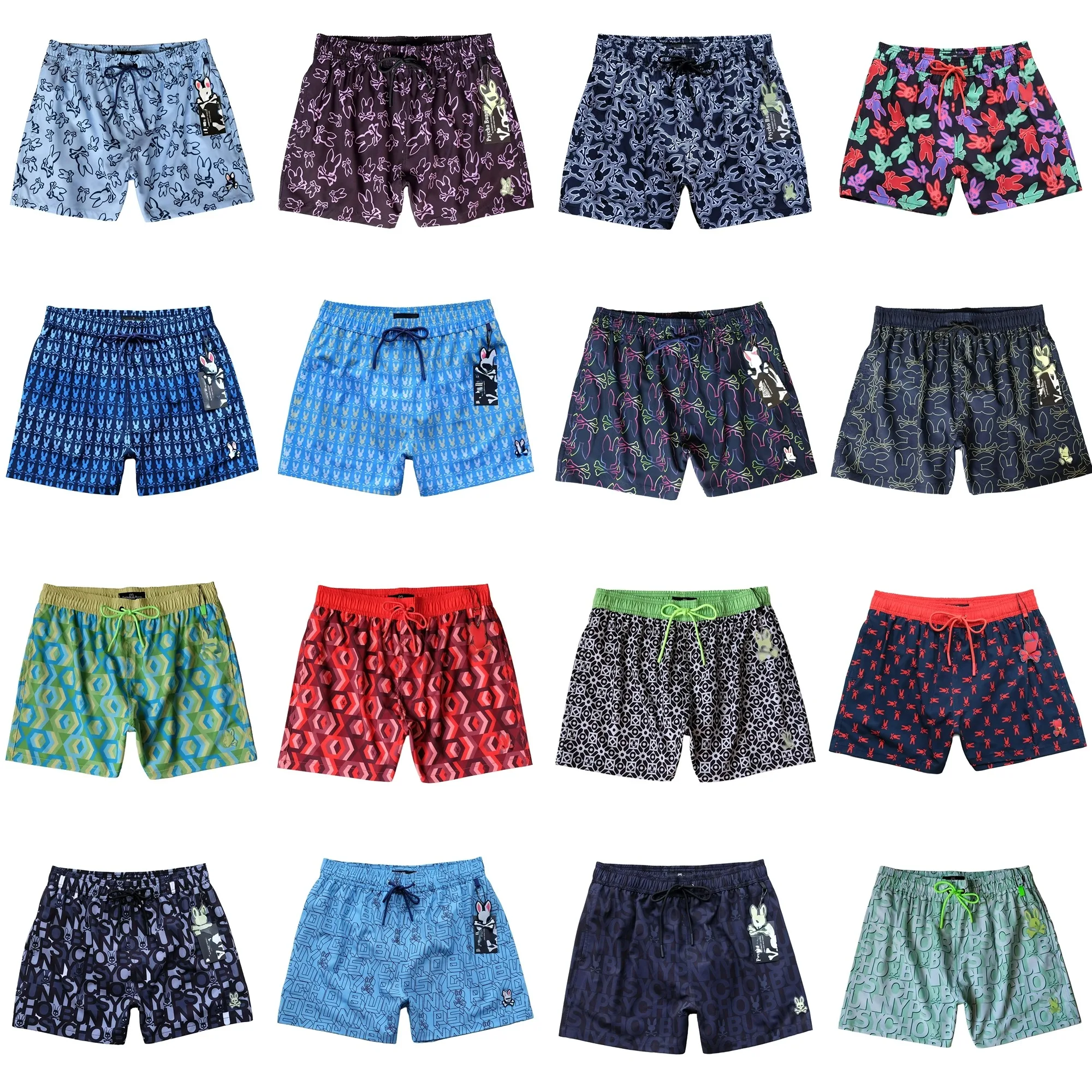 High Quality Summer Waterproof Boardshorts 4 Way Stretch Beach Shorts For Men Bermudas Stylish Sexy SwimmingTtrunks Sweatpants