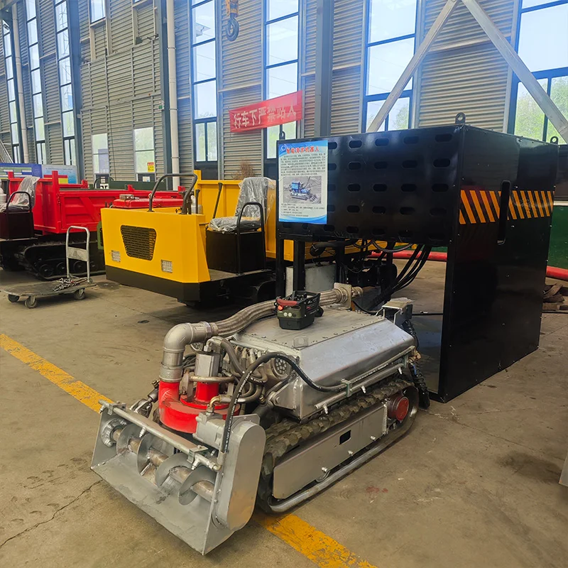 Dredging Robot OEM Custom Rubber Tracked Underwater Robot For Different Underwater Dredging Scenarios