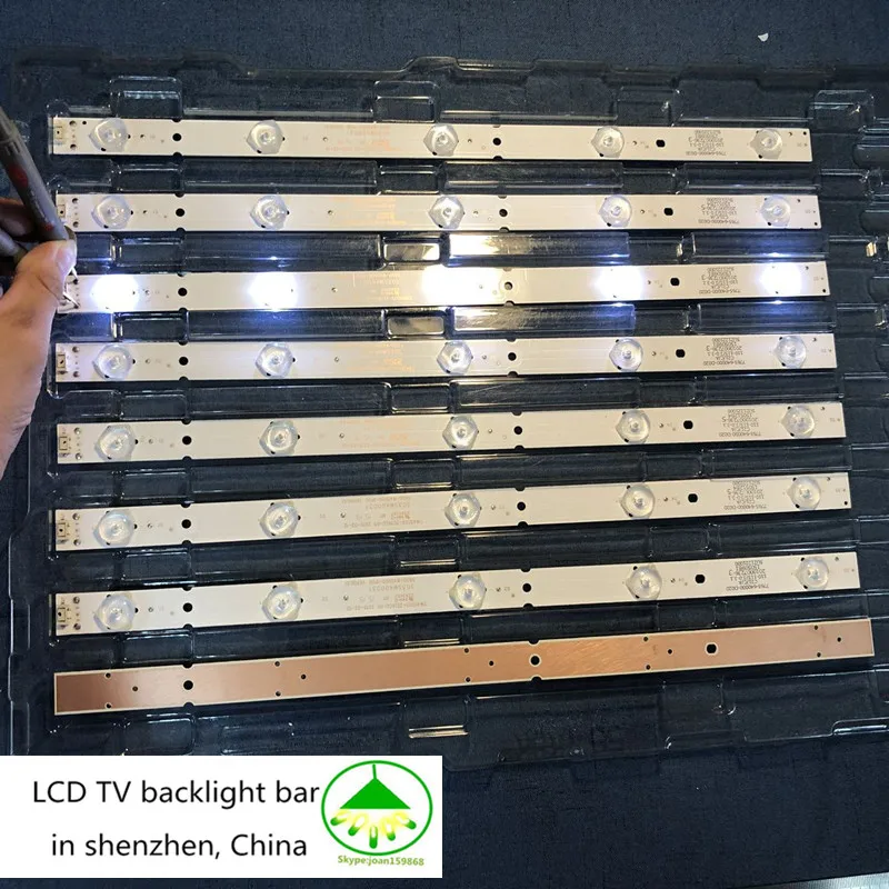 FOR 100% new high quality for Skyworth 40E6000 5800-W40000-1P00 SW40D05-ZC14CG-05 1pcs= 38.3cm 5LEDs (1 LED=3V)