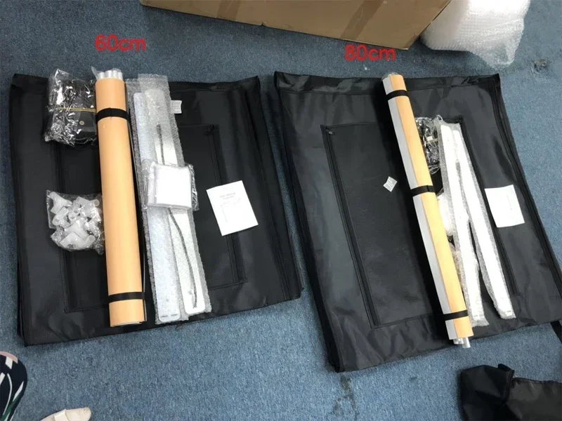 NUEVO Rgknse suministra kit de luces de estudio fotográfico flotante de 80 cm, equipo de estudio con fondos