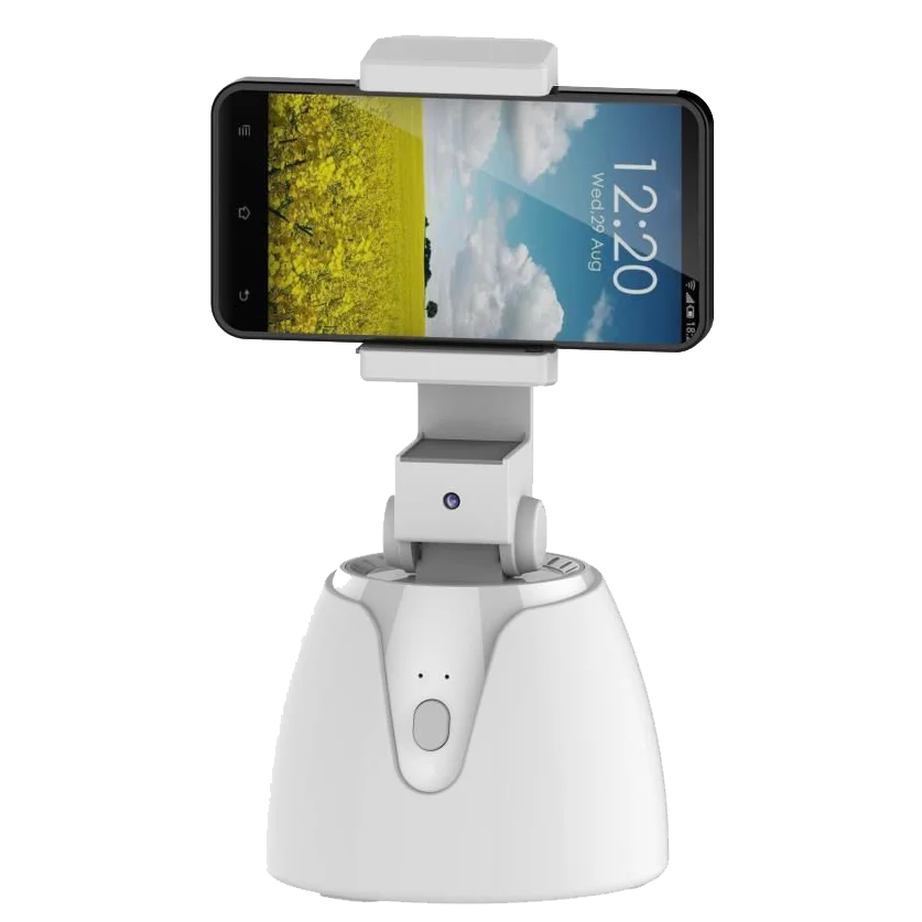 

360 Degree AI Face Tracking Gimbal Stabilizer AI Robot Auto Cameraman Phone Holder Auto Motion Smart Follow Bracket