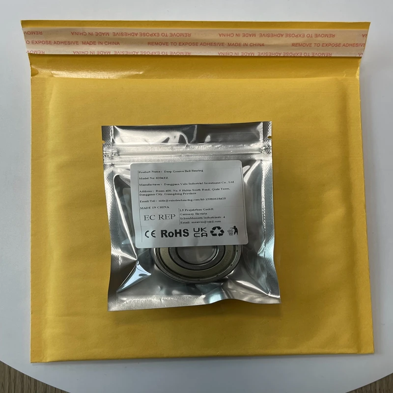 

1PC 6204ZZ 20x47x14 mm Ball Bearings ABEC-7 Best Price High Performance Deep Groove Ball Bearing