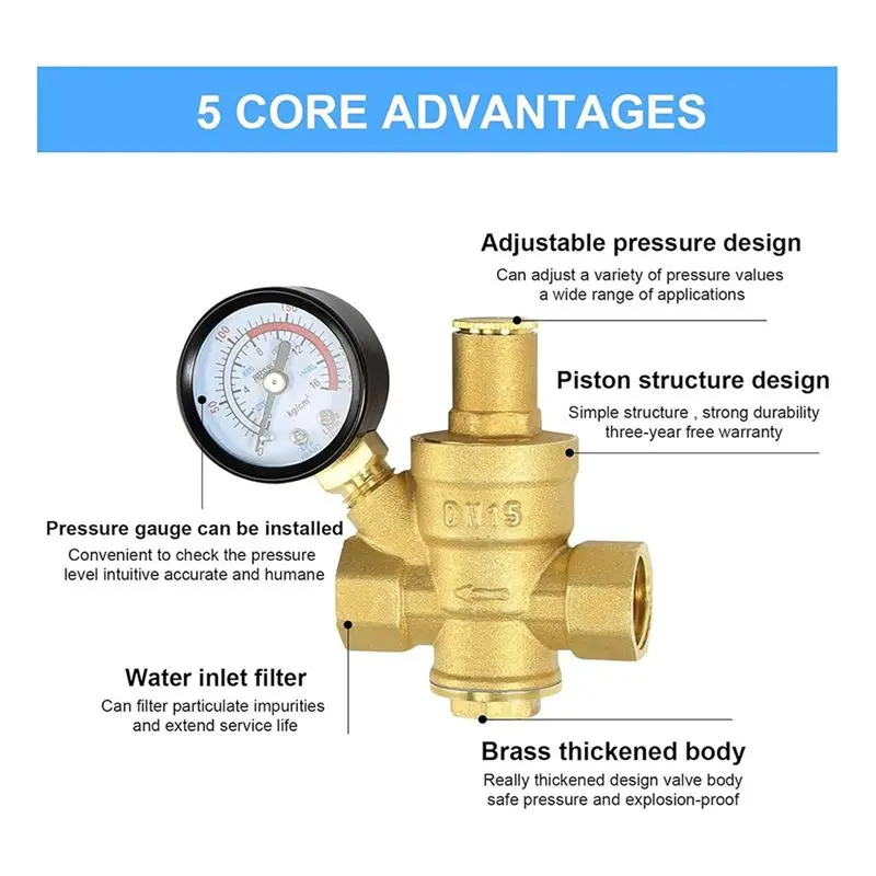 at44-2x-regulateur-de-pression-d'eau-1-2-pouce-avec-manometre-en-laiton-vanne-de-reduction-de-pression-d'eau-reglable