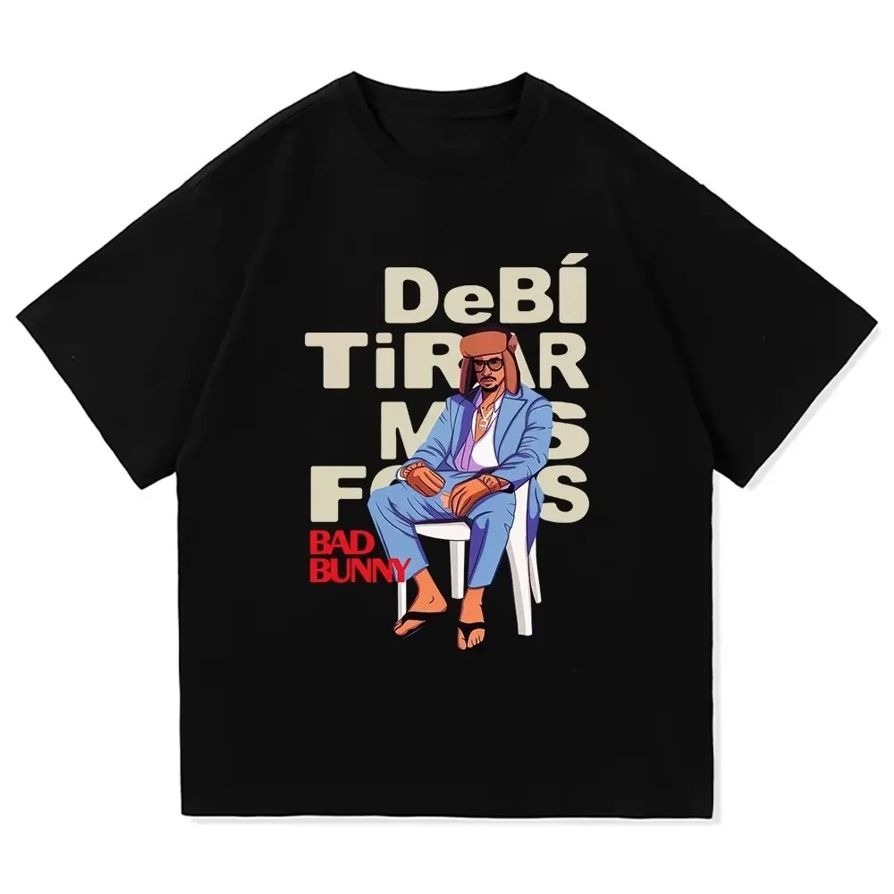 

Bad Bunny T-shirts Graphic Harajuku Men Women Tshirt Designer Harajuku Unisex Clothing