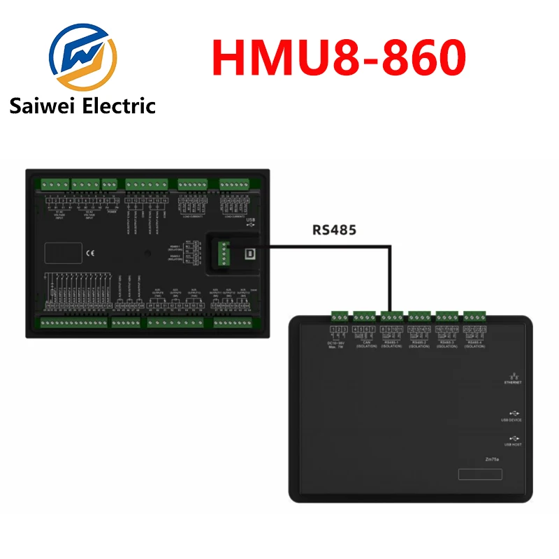 HMU8-860 Smartgen Dual Power Remote Monitoring Controller