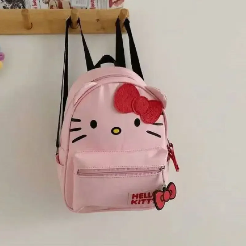 Japanese college style two-dimensional cartoon cat backpack student backpack cinnamon dog Hello Kitty small schoolbag cute