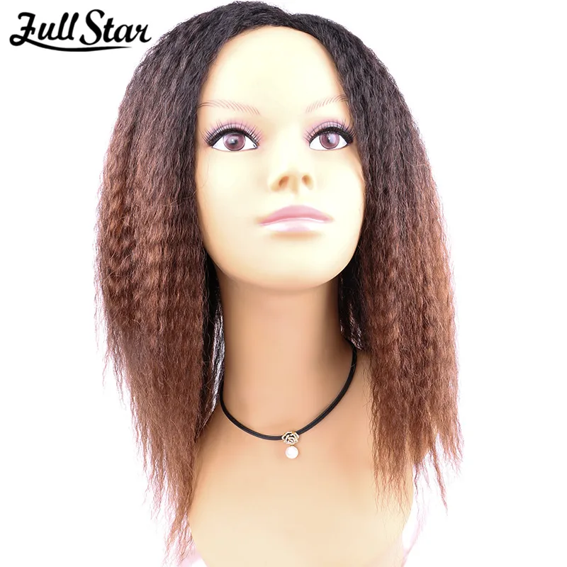 Full Star Short Dreadlock Synthetic Wig Crochet Curly Wigs Mix Green for Black Women Men Afro Twist  Curly Wigs with Side Comb