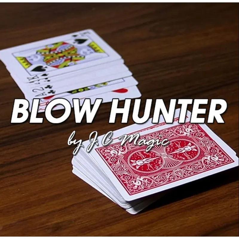 

Blow Hunter by J.C Magic Tricks The Chosen Card Jump Appear Magician Close Up Street Prediction Illusions Gimmicks Mentalism