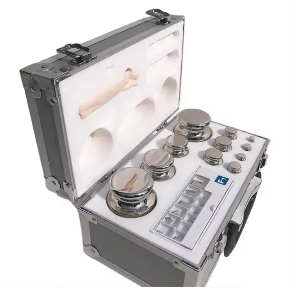 

High Quality M1 Class 1mg-1kg 304 Stainless Steel test Weight Calibration Weight Set Standard Weight Set