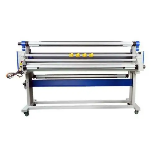 63in Large Format Full auto Electrical Roll to Roll Thermal Automatic Cold Laminator With Heat Assisted and Trimmer