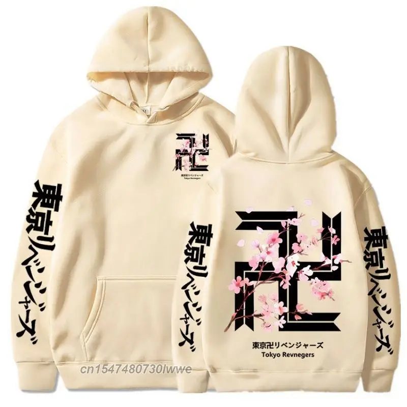 Anime Tokyo Avengers Printed Hoodie Men/Women Streetwear Sweatshirt Oversized Pullovers Harajuku Boys Girls Tops Clothes