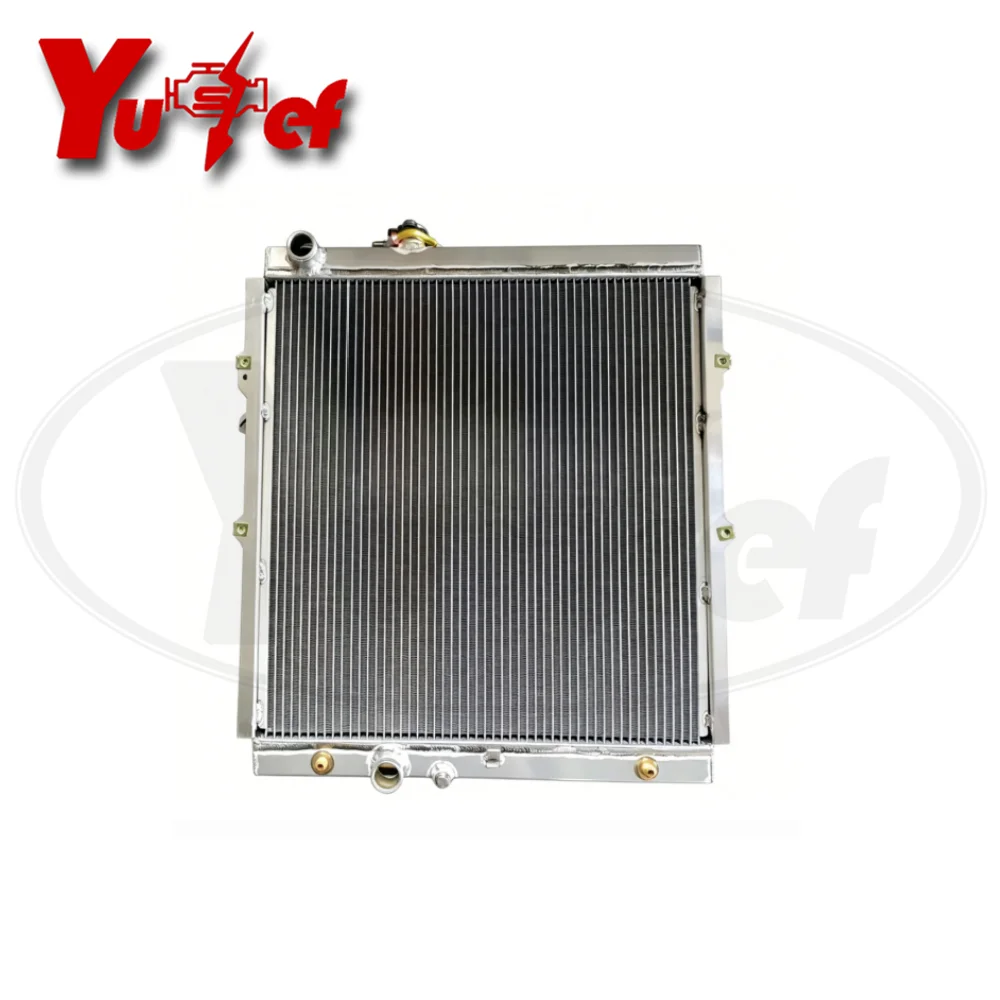 ALUMINUM RADIATOR For TOYOTA HILUX 3L DIESE VZN167 V6 3.4L 1997- AT 48mm OEM: 16400-5B630 16400-5B620