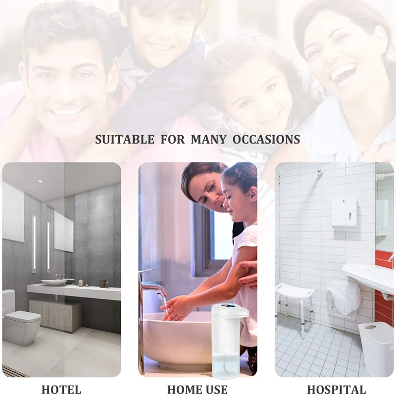 موزع صابون أوتوماتيكي بدون لمس ، مستشعر حركة بالأشعة تحت الحمراء ، بخاخ كحول ، ماكينة زجاجات معقم اليدين ، ، من من من دون لمس