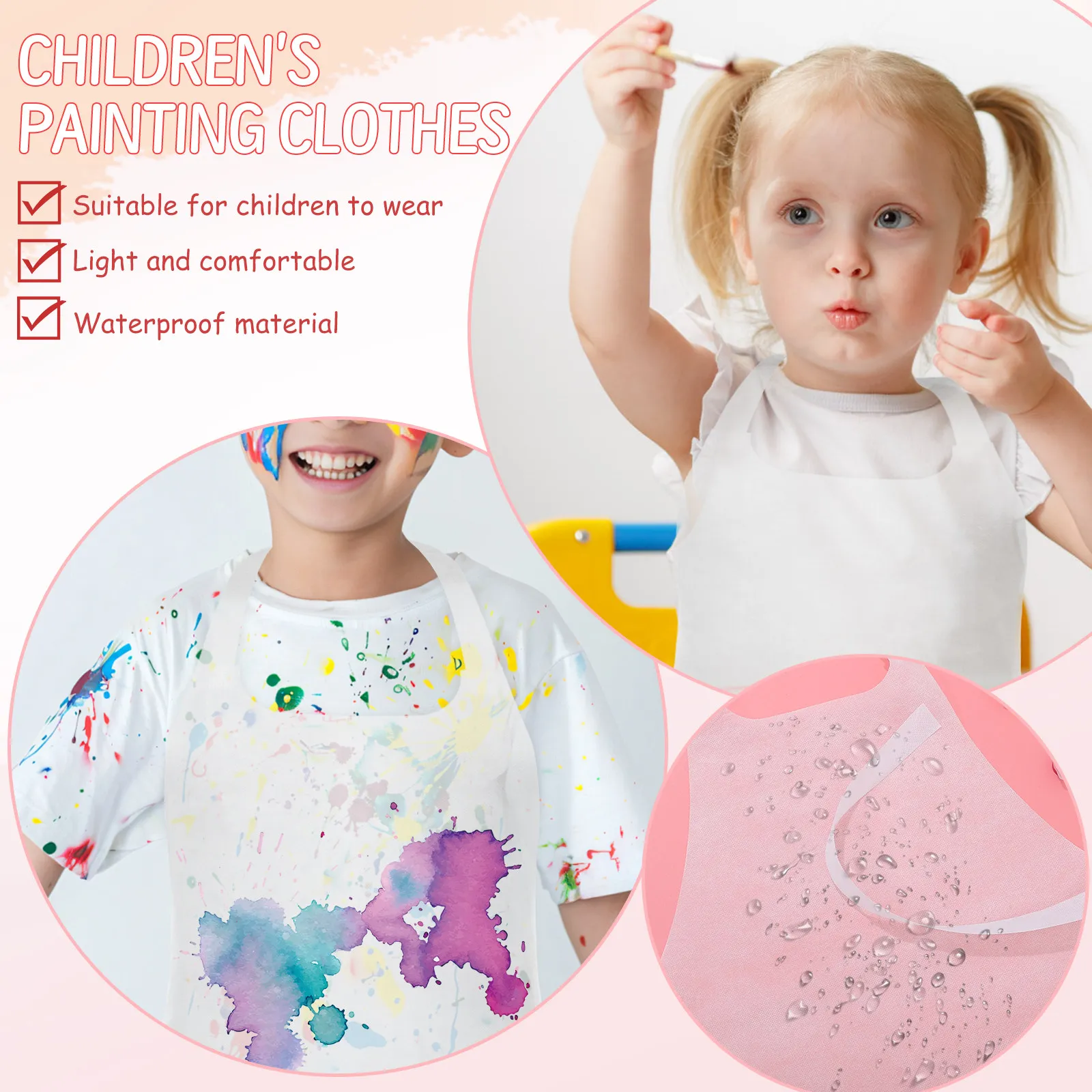 10 Adet Beyaz Dokumasız Boyama - Embroidery Apron incelemesi ve fiyatı