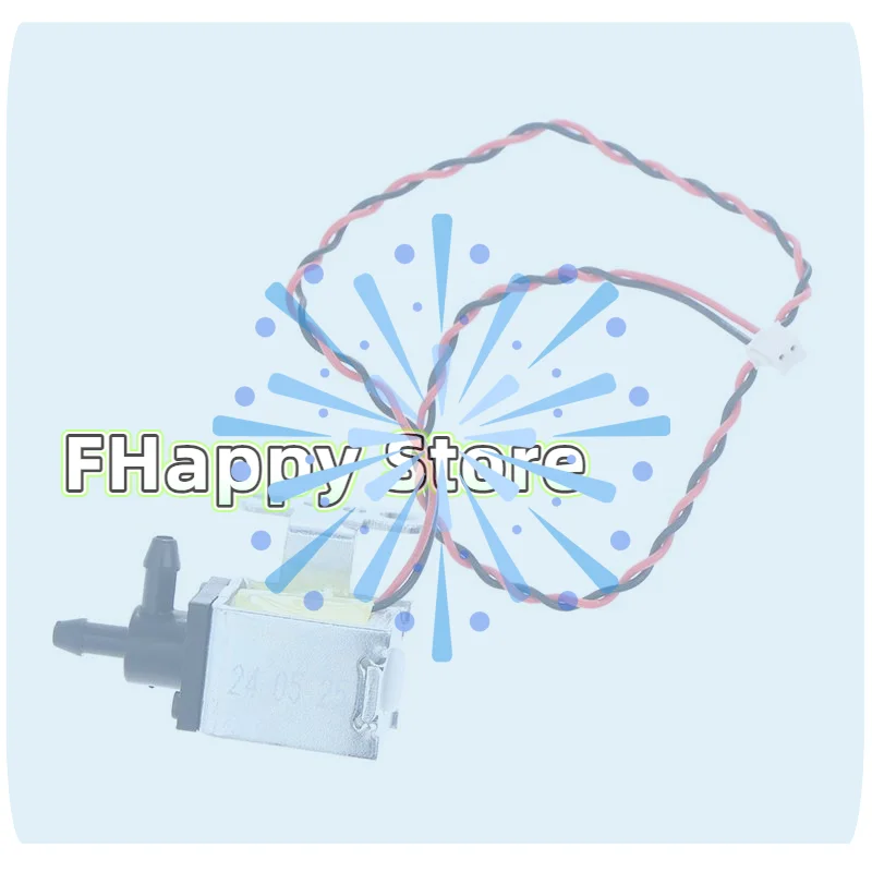 Mini Air Water Valve Air Gas Water Flow Control Valve DIY Sweeper Robot Micro Electric Solenoid Valve DC 12V 2-Way Normally Open