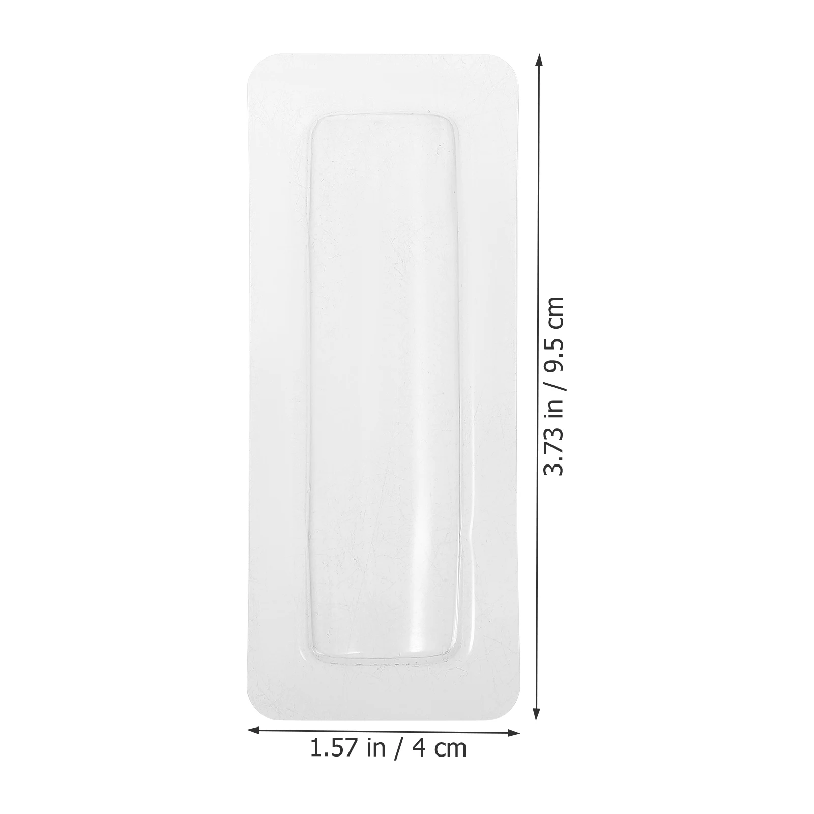 

100pcs Cash Card Holders Domes Money Card Holder Clear Plastic Domes Money Pouches Business Envelopes Waterproof Boxes