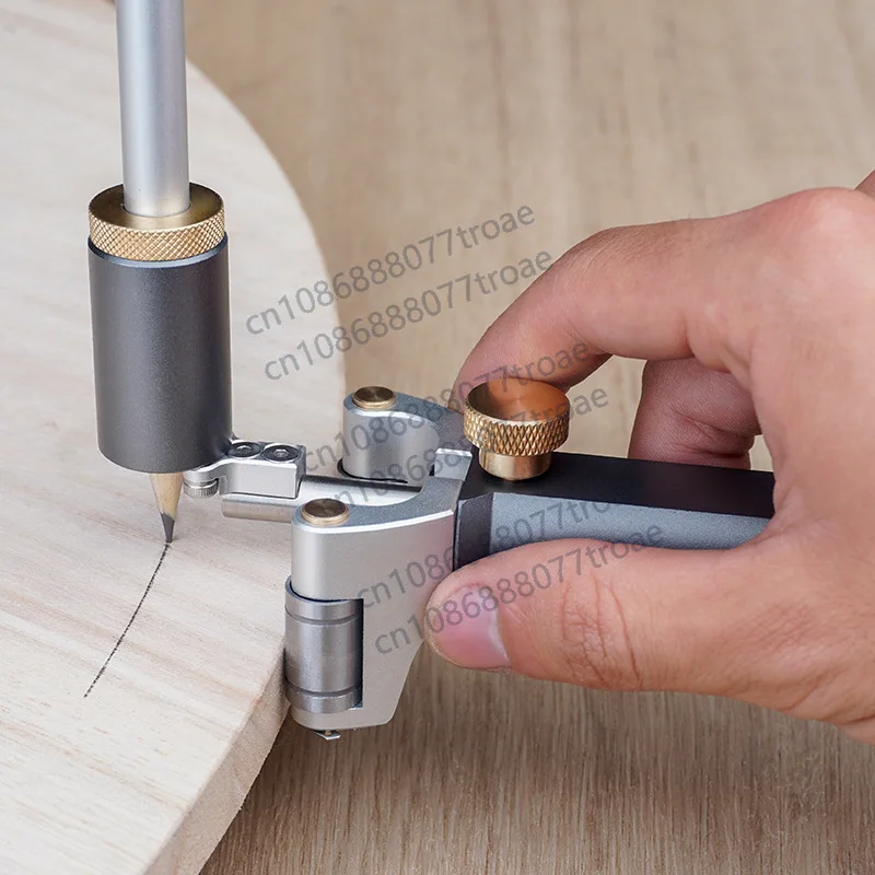New model Woodworking linear arc dual-purpose scribing device, parallel line drawing device, multi-functional scribing tool