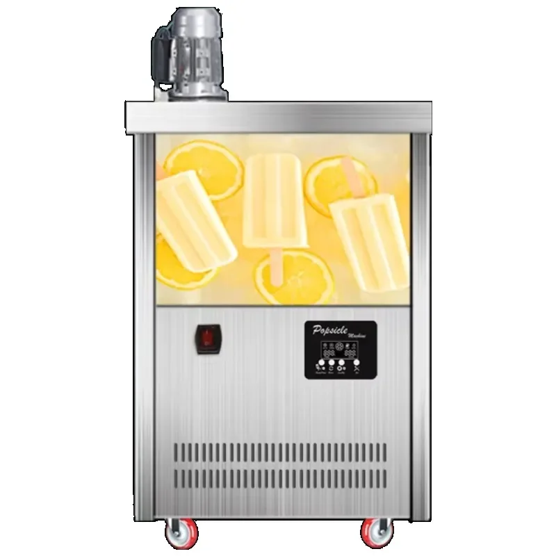 Commercial Automatic stick ice lolly pop cream bar loly gola lollipop candy freezer molds popsicle making machine maker