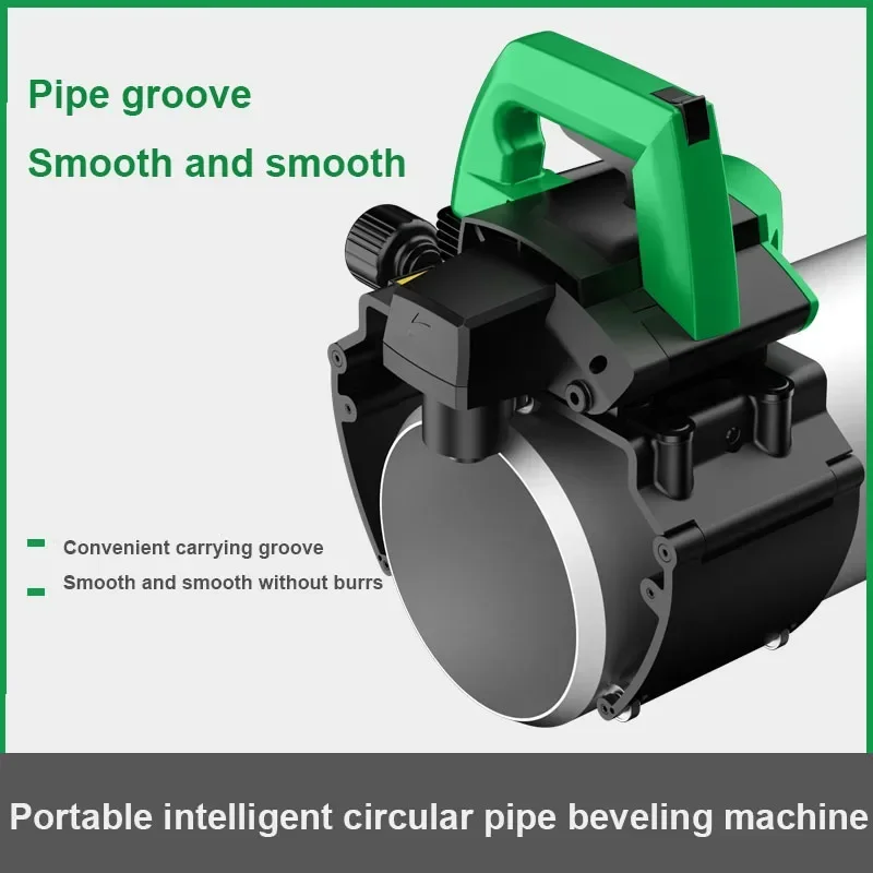 For Portable Round Pipe Beveling Machine Used For Steel/Cast Iron/Plastic/Galvanized/Multi-Layer Pipe Groove Pipe Cutting