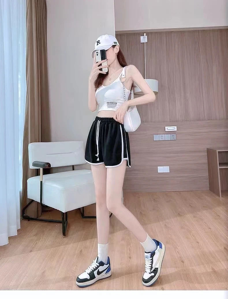 shorts  Summer casual for women, street wear for women fitness jogging running breathable oversized pants for competi