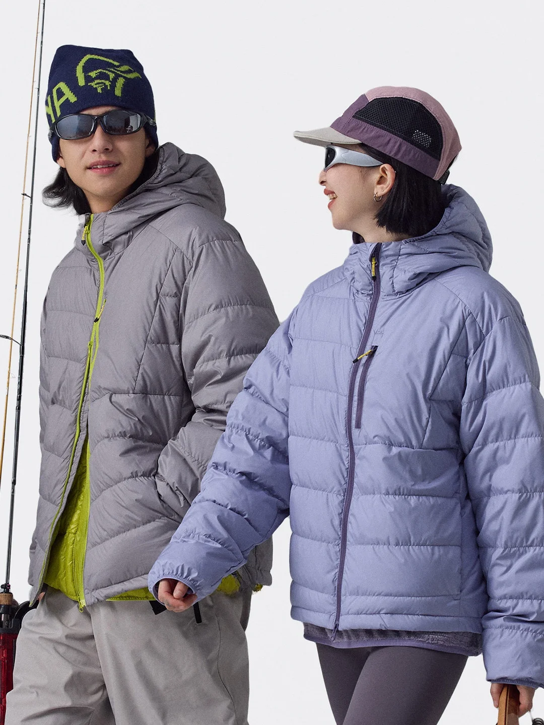 

Lightweight Outdoor Hooded down Jaet Mountain Series Winter New Arrival IATION Brand Ci Casual Sle White Du down F...