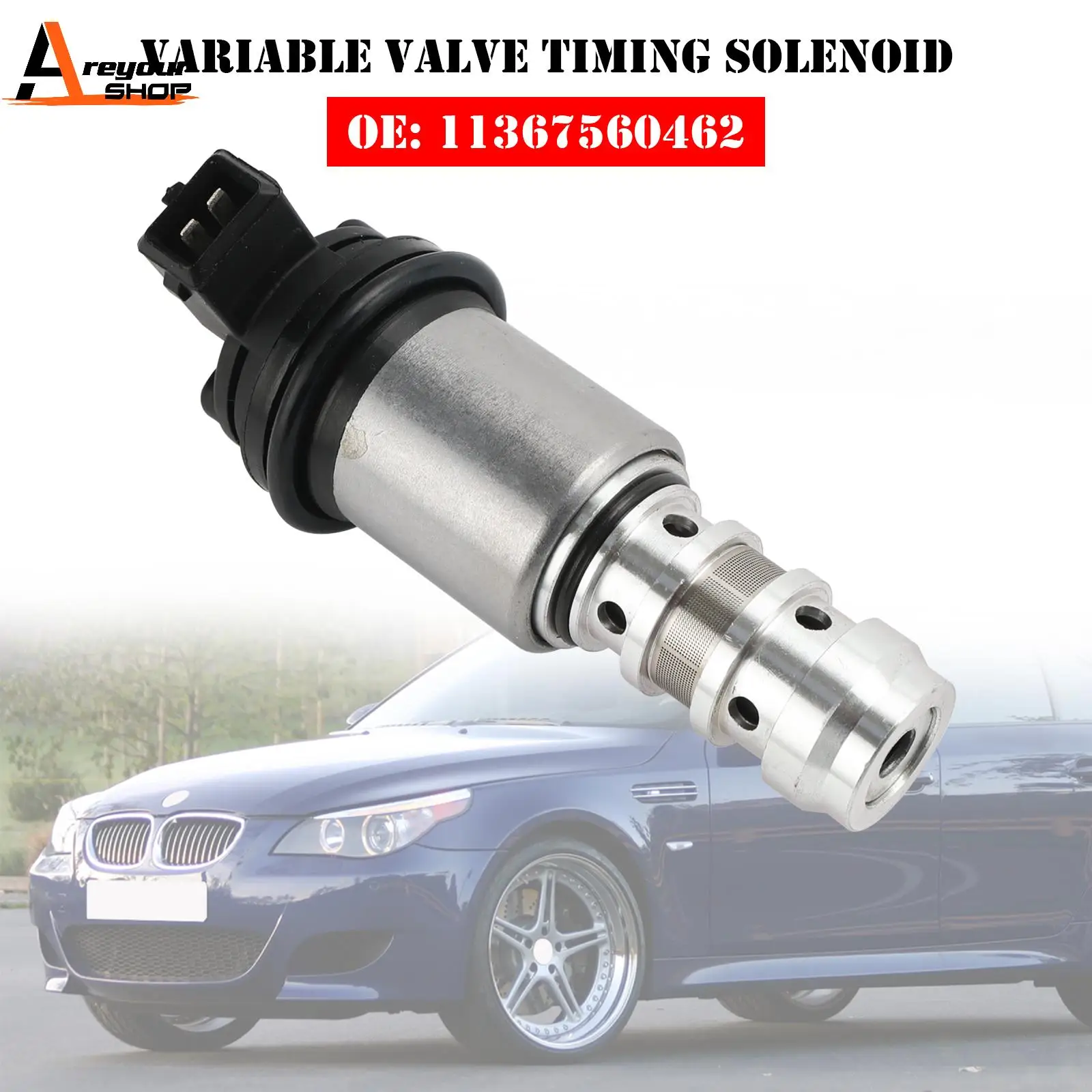 Areyourshop Variable Valve Timing Solenoid for BMW 545i 550 645 650 745i 750i 11367560462