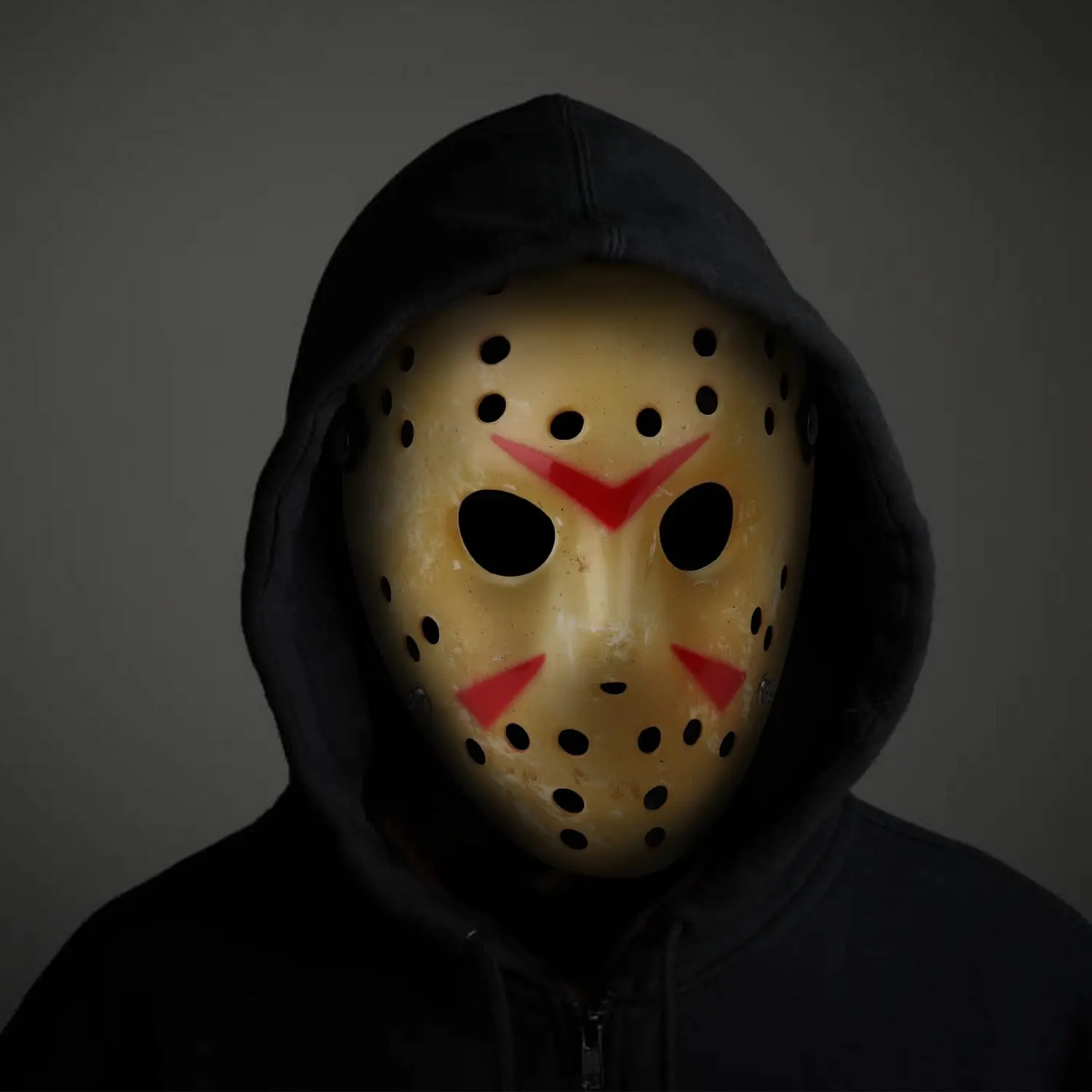 Maska Hokejowa Landisun Mosqueda Cosplay Machete Kostium Horror Halloween Dla Dorosłych Mężczyzn Prezent Film