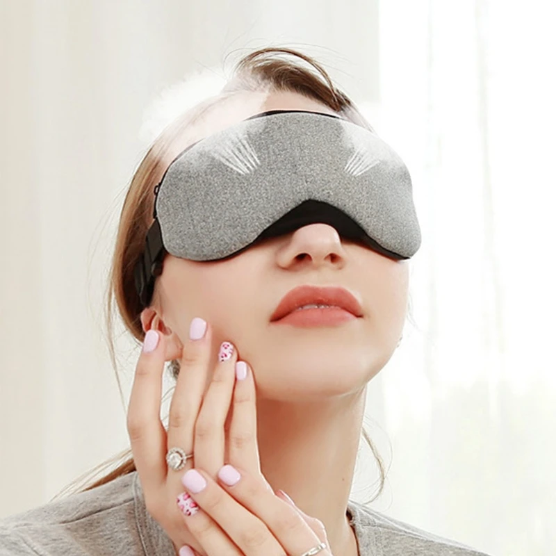 Temperature Control Heat Steam Cotton Eye Mask Dry Tired Compress USB Hot Pads