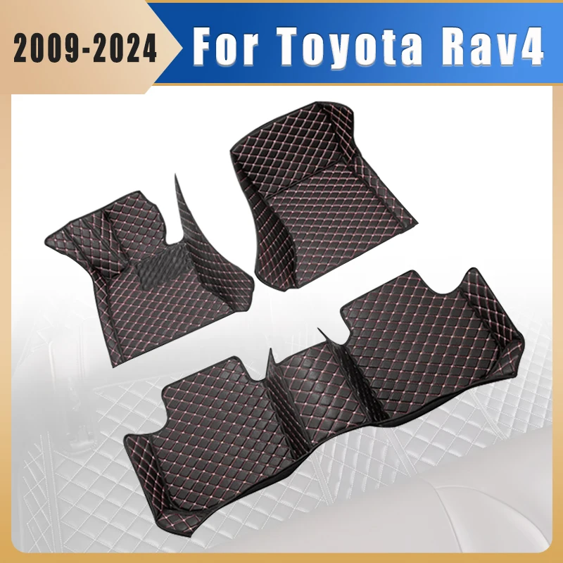 Car Floor Mats For Toyota Rav4 2024 2023 2022 2021 2020 2019 2018 2017 2016 2015 2014 2013 2012 2011 2010 2009 Auto Accessories